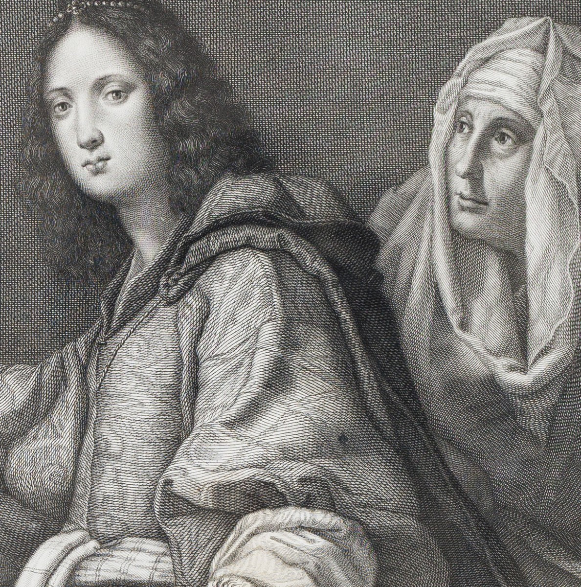 Judith avec la tête d’Holopherne, d’après Allori, gravée par Cantini, dir. Morghen, 1802-photo-3