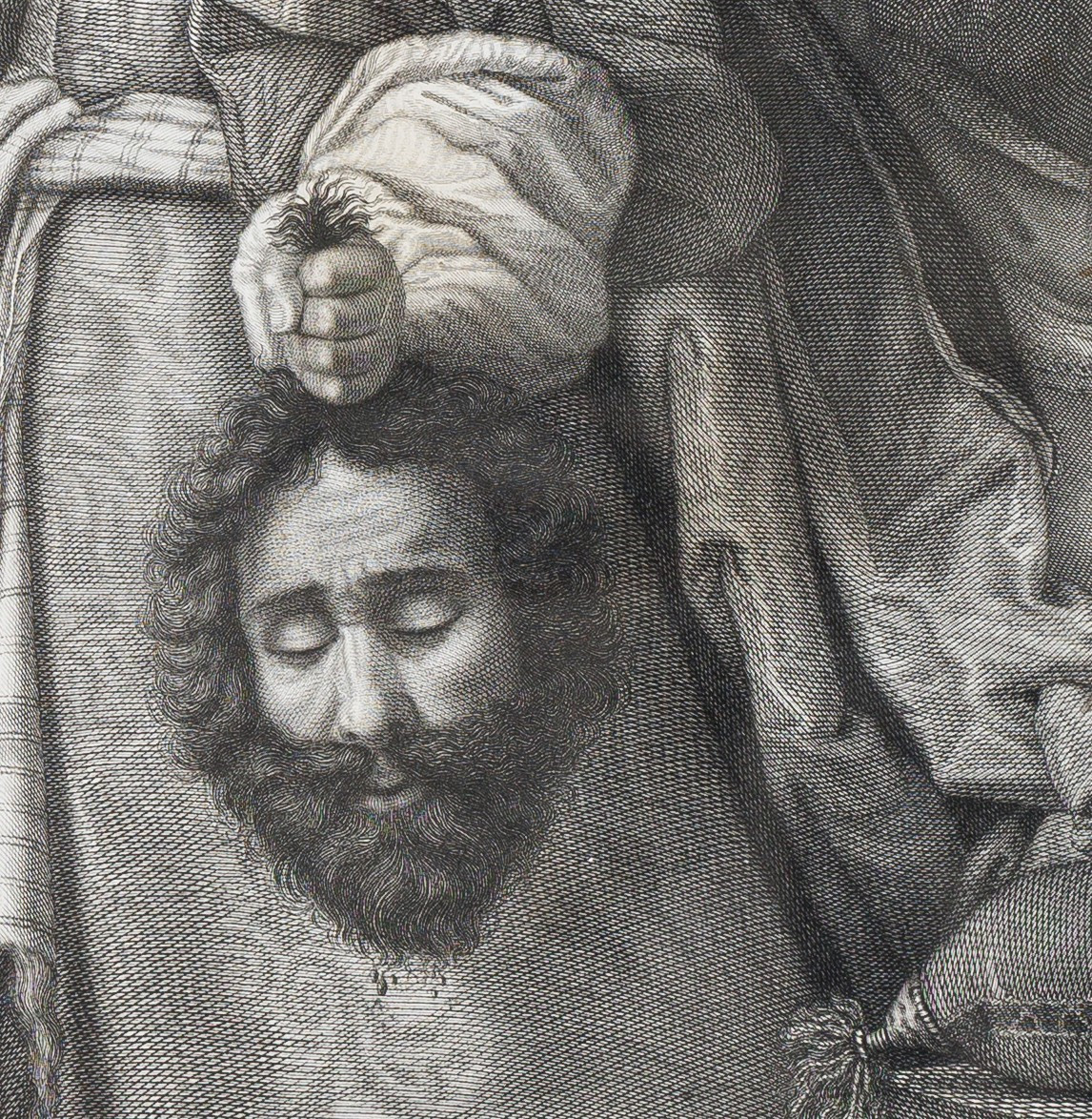 Judith avec la tête d’Holopherne, d’après Allori, gravée par Cantini, dir. Morghen, 1802-photo-4