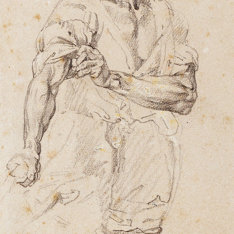 Italian School, Circa 1840, Lazzarone Rolling Up His Sleeve-photo-3