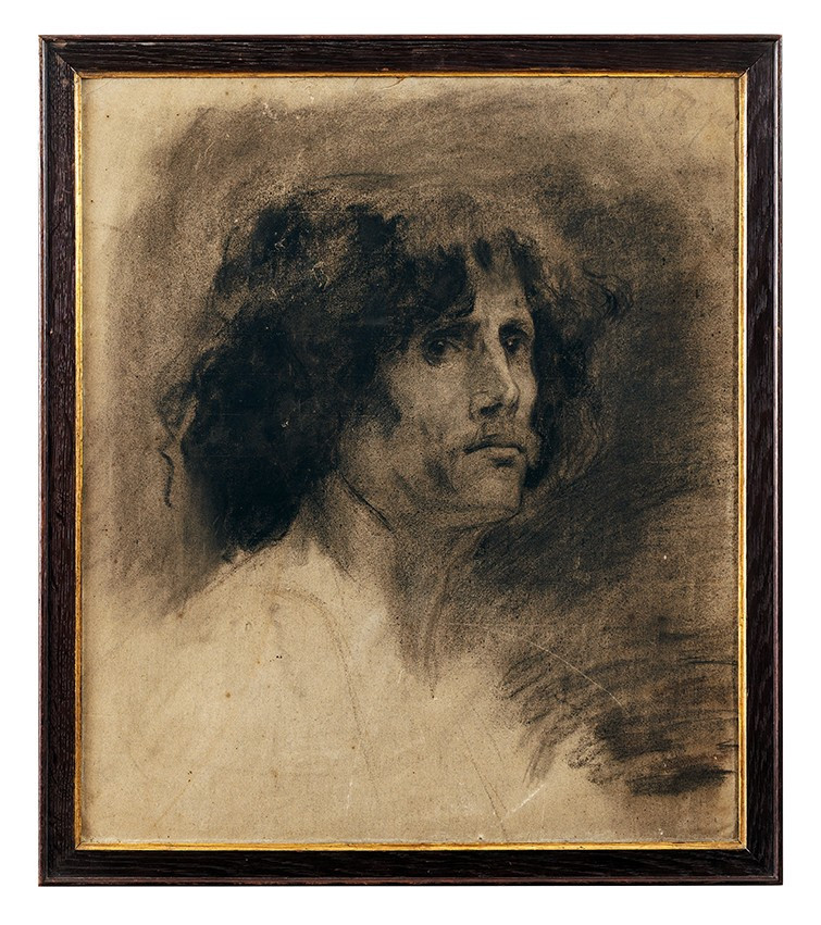 French School Circa 1910, Presumed Portrait Of Ignacy Jan Paderewski (?)