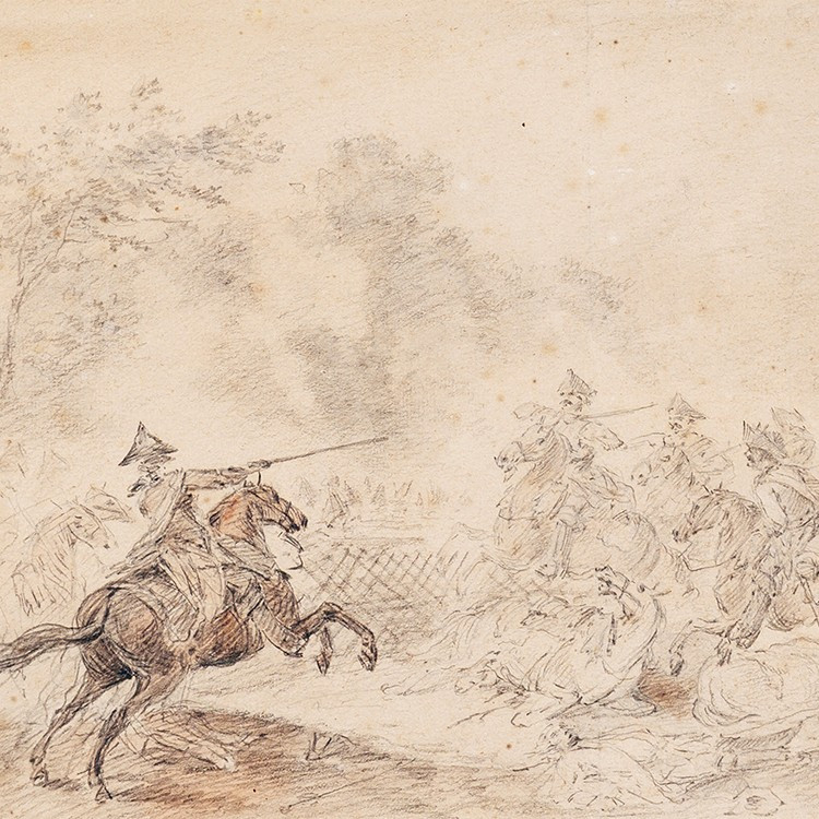 JAN PEETER VERDUSSEN, CHOC DE CAVALERIE-photo-4