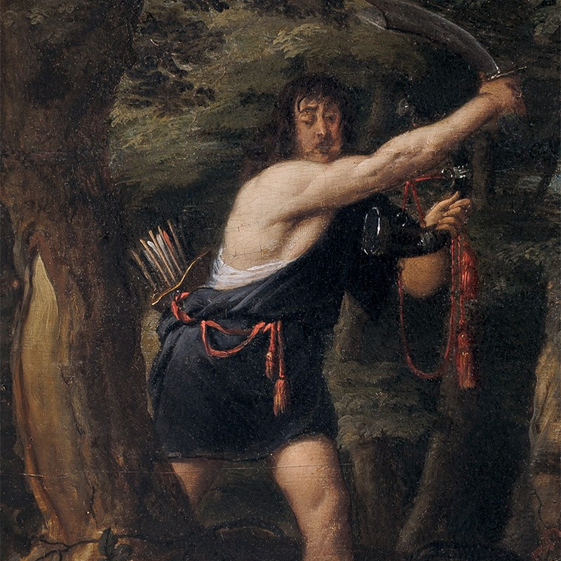 Bosschaert, Attr. To, The Hunt For The Caledonian Wild Boar-photo-1