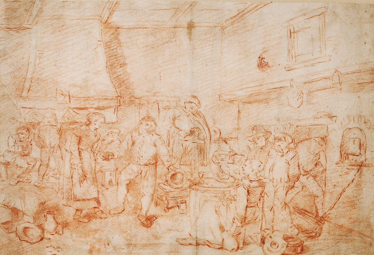 Egbert Van Heemskerck, Peasant Dancing In A Tavern