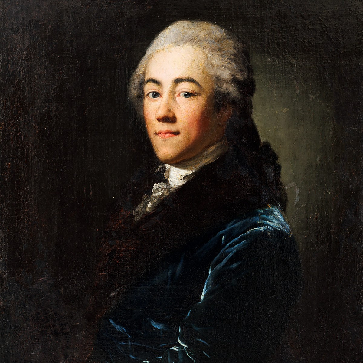 Anton Graff Attr. To, Portrait Of A Gentleman-photo-1