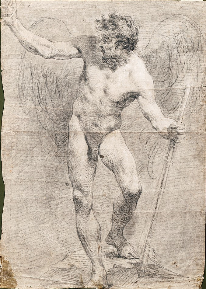 FRANÇOIS LEMOYNE attribué à, ALLÉGORIE DU TEMPS