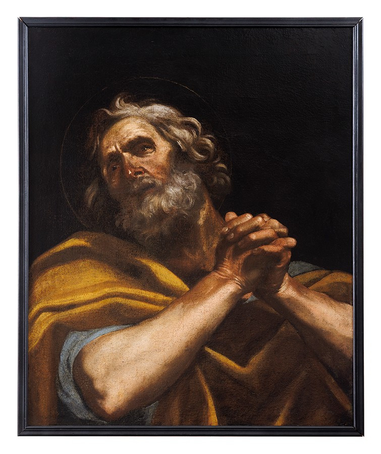 Giovanni Lanfranco, School, Saint Peter The Penitent-photo-1