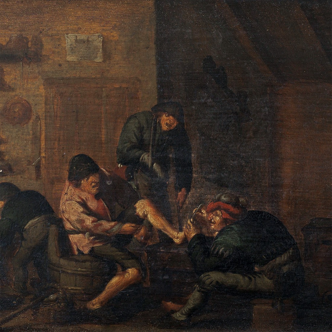 CERCLE D’ANTHONIE VICTORIJNS, LE SENS DU TOUCHER (de la série des Cinq Sens)-photo-2