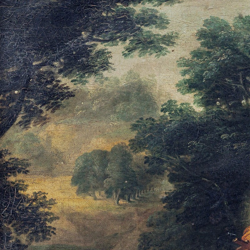 ÉCOLE FLAMANDE, vers 1650–1670, PAYSAGE AVEC LA MADELEINE PÉNITENTE-photo-2