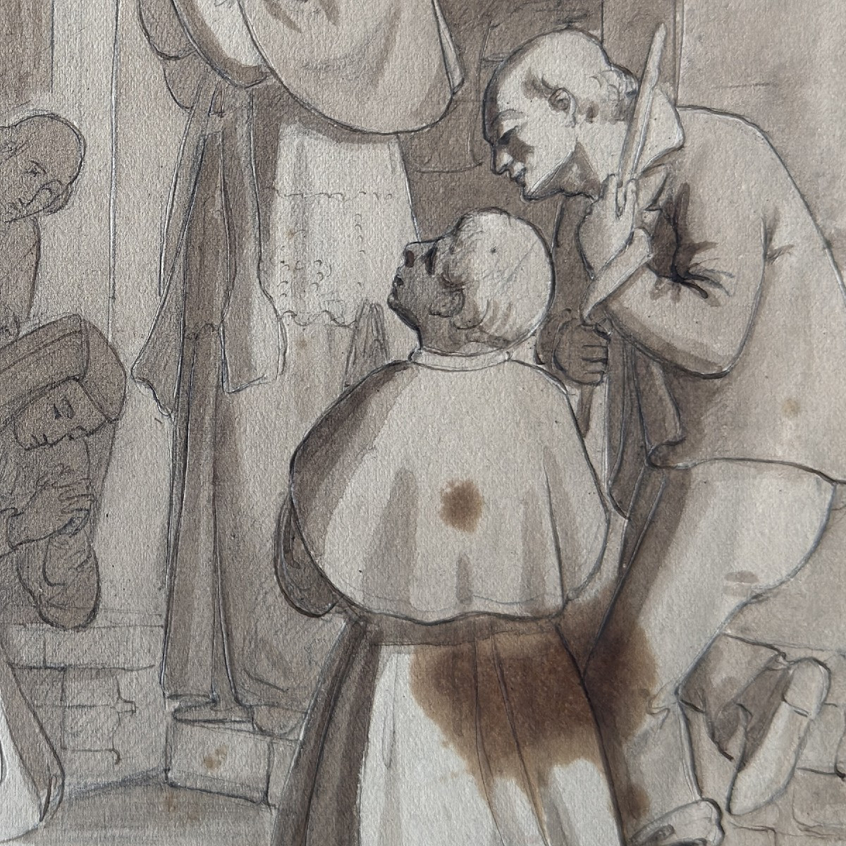 Giacinto Massola, Saint Charles Borromeo Leading A Public Eucharistic Devotion-photo-1