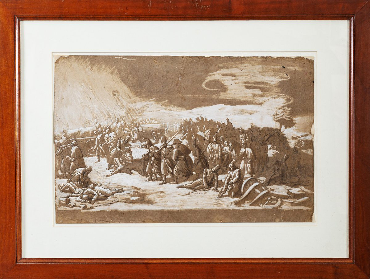 Attributed To Auguste Raffet, Episode Of The Retreat Of The French Army From Russia