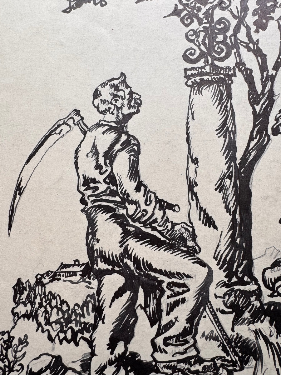 ORA ET LABORA – Scène de travail, Autriche, 1949-photo-2