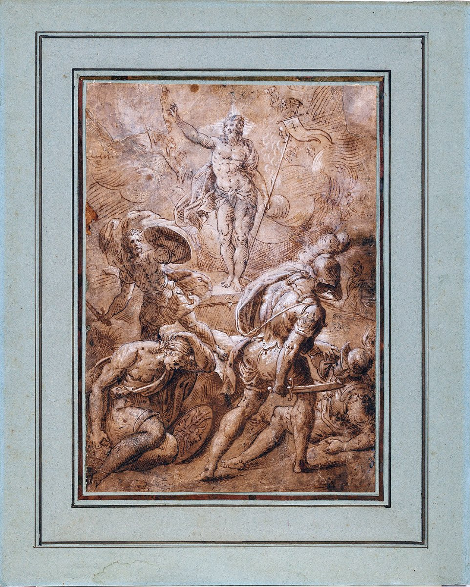 Attributed To Niccolò Circignani, Known As Il Pomarancio, The Resurrection-photo-1