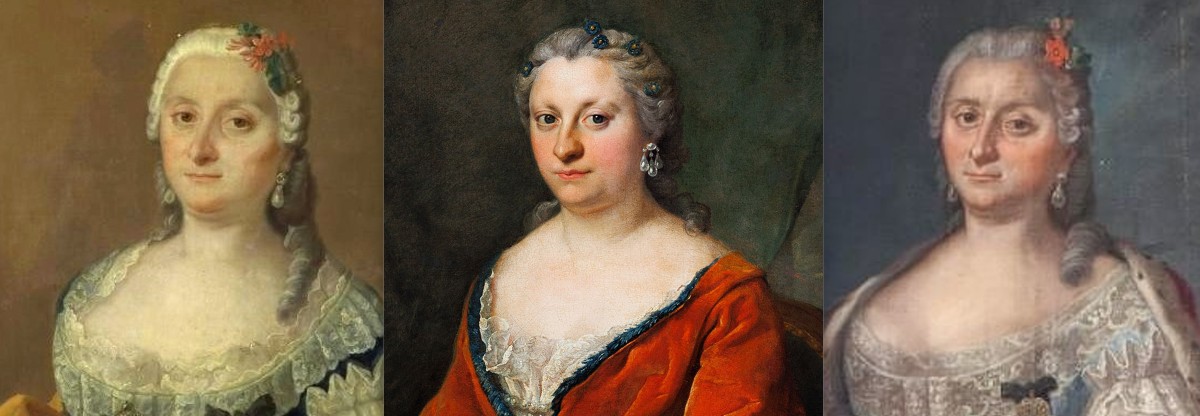 Portrait De Dame Au Carlin, Présumée Anna Rzewuska, Époque Rococo XVIIIe-photo-3