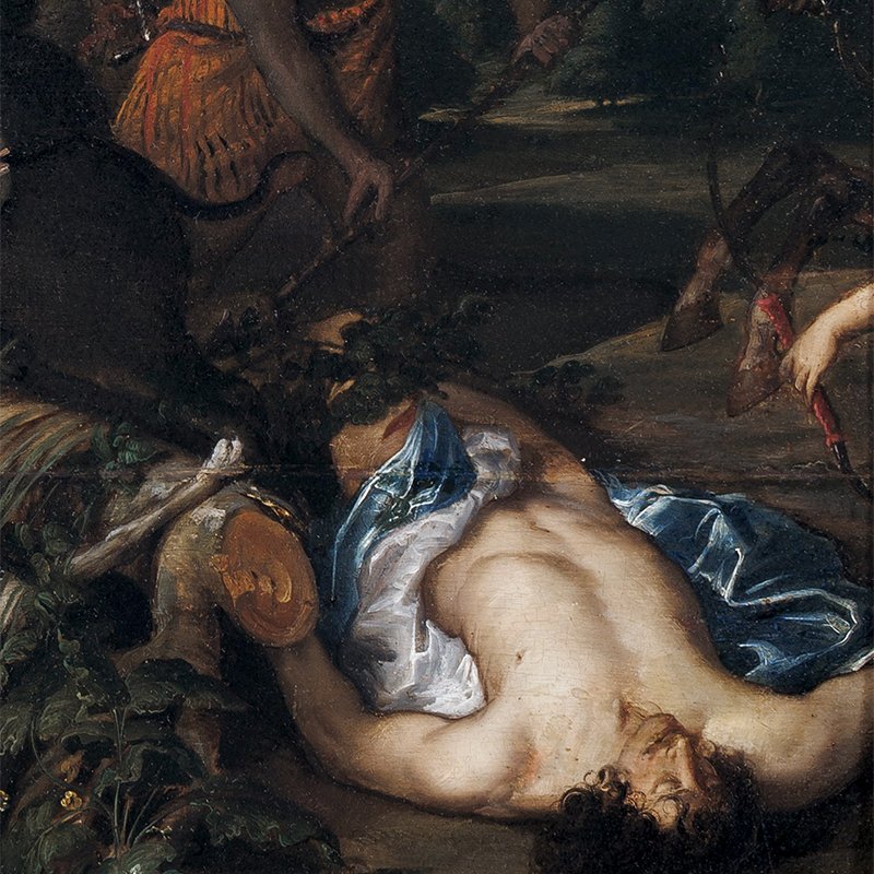 Bosschaert, attr. – Les Argonautes à la chasse au sanglier de Calydon-photo-1