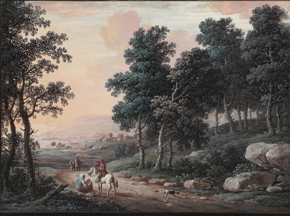 Christoph Ludwig Agricola (1665–1724), Attributed To – Summer, Italianate Landscape