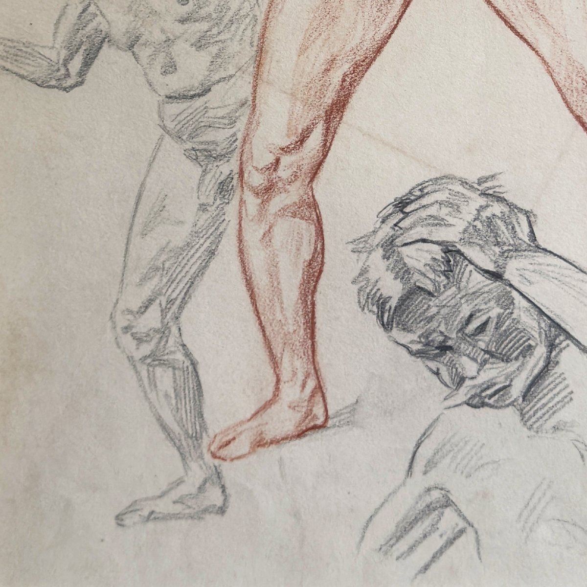 Johannes Klinka — Studies Of The Male Nude — Early 20th Century-photo-3