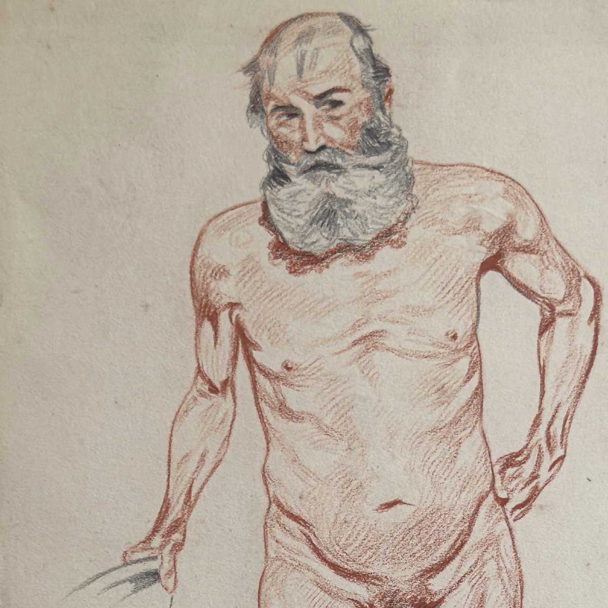 Johannes Klinka — Académie d’homme et études de mains et de pieds — 1924-photo-2