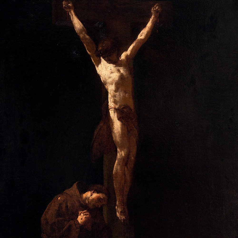 Giovanni Battista Piazzetta, Crucifixion With Saint Francis