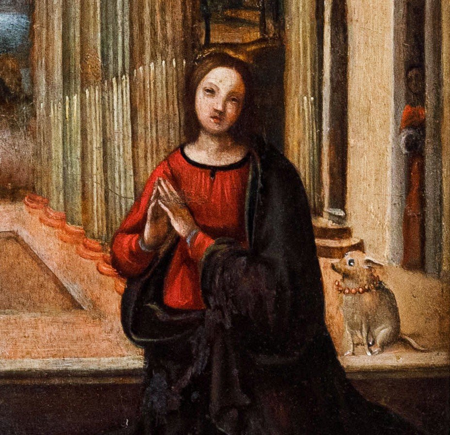 Umbrian School, Circa 1520,  Annunciation-photo-4