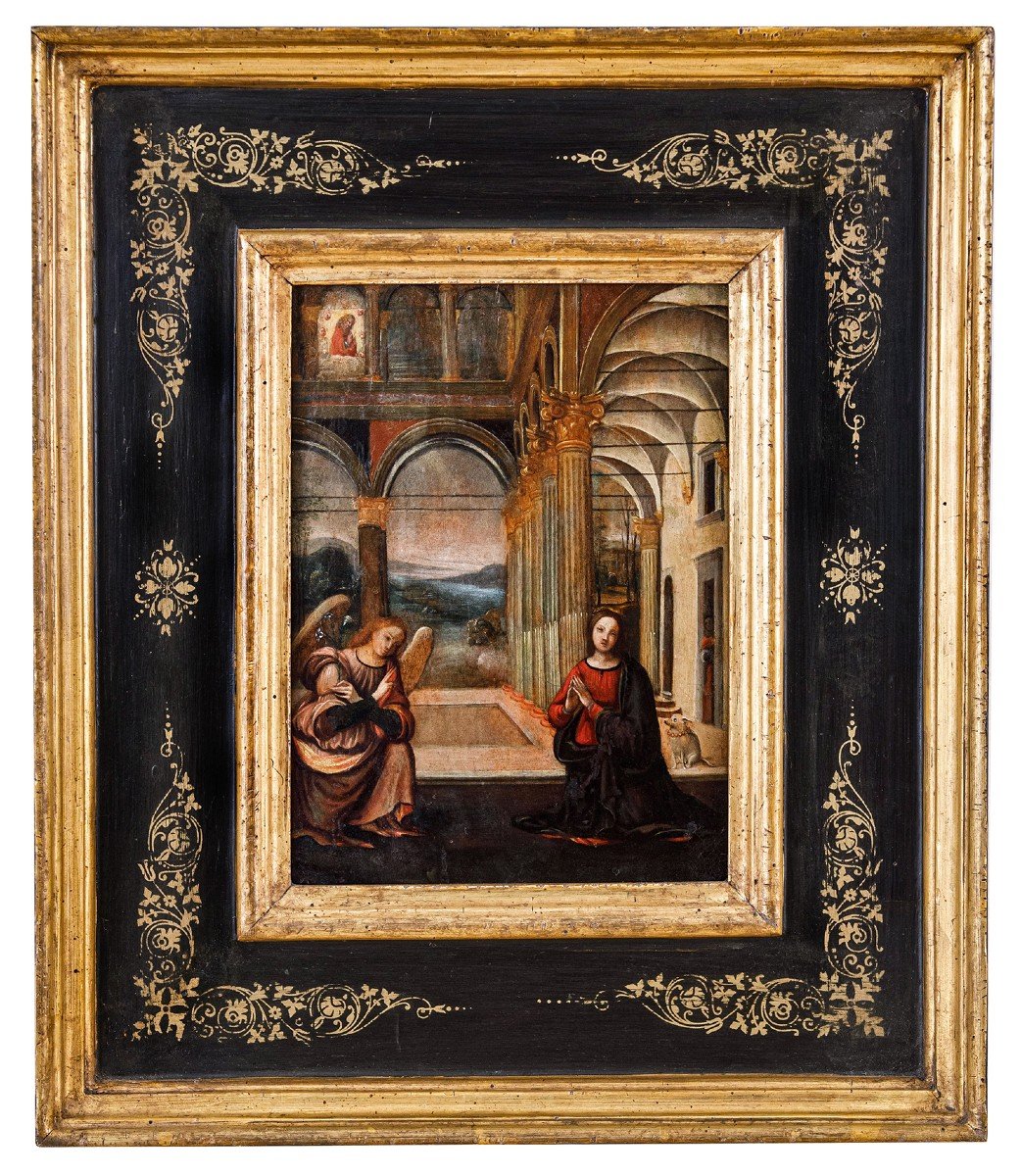 Umbrian School, Circa 1520,  Annunciation