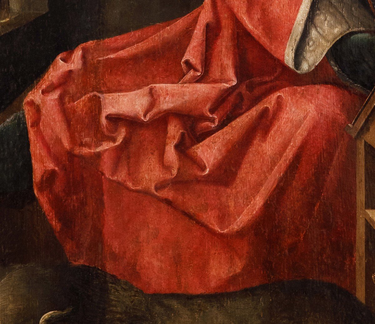 Master Of Adoration Of Lille, Attributed To, Saint Jerome-photo-7