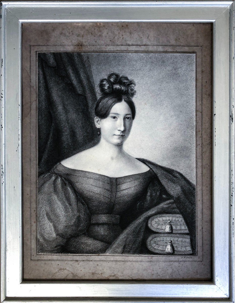 Rf Monogrammist, Portrait Of A Lady From The Andre Family