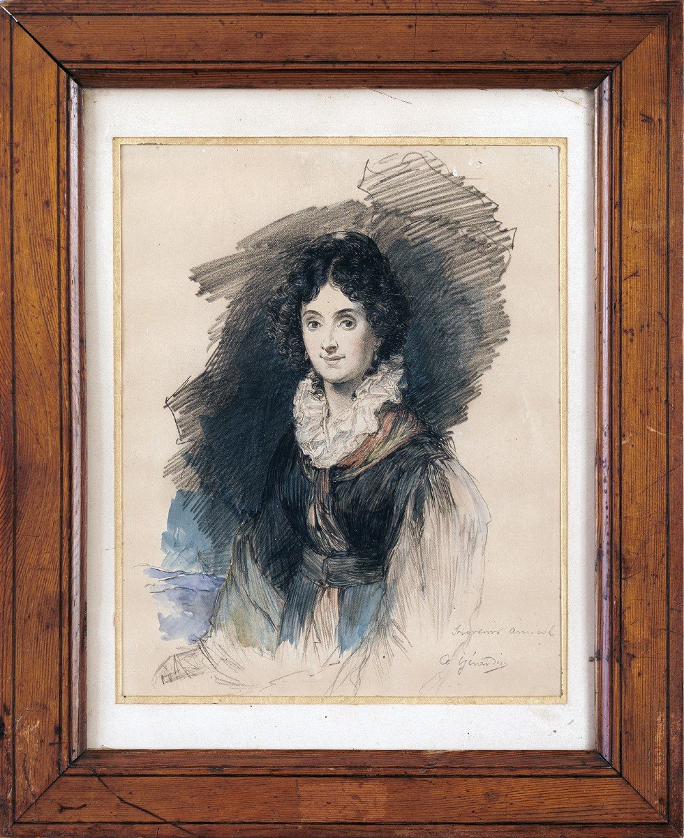 Auguste Gérardin, Portrait Of A Lady  -photo-2