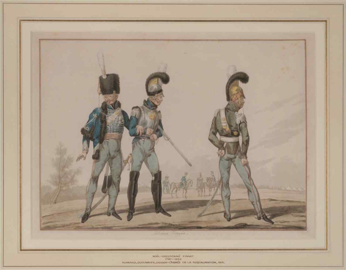 N.-d. Finart, Hussar, Cuirassier And Dragoon Uniforms-photo-2