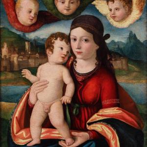 Cima Da Conegliano, School, The Virgin And The Child