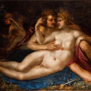 FRANS BADENS,  VENUS ET ADONIS