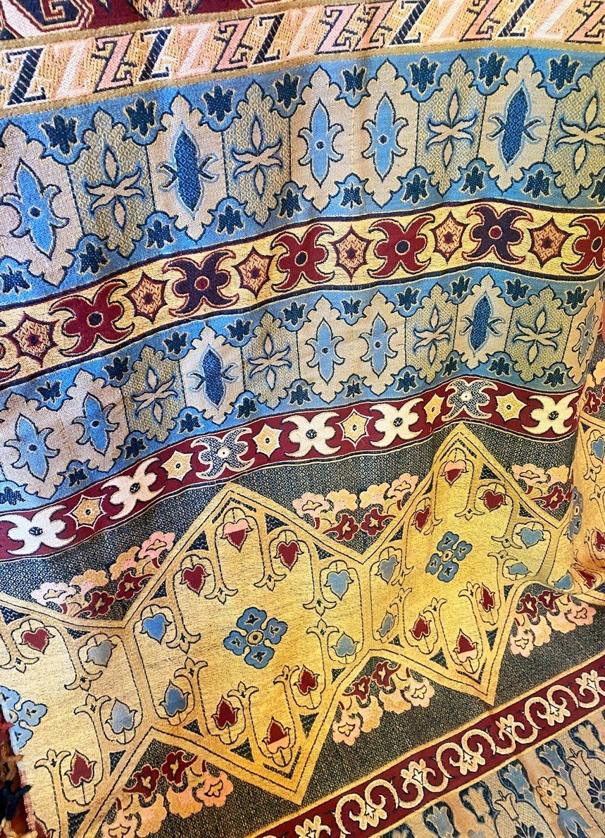 Thick Curtain Or Door In The Taste Of The Ballets Russes - France Circa 1910