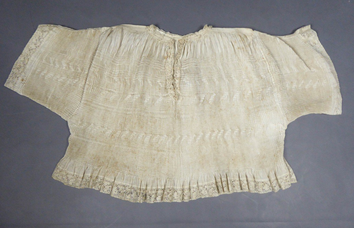 Surplices Or Pleated Linen Jacket - Northern Europe 18th 19th-photo-6