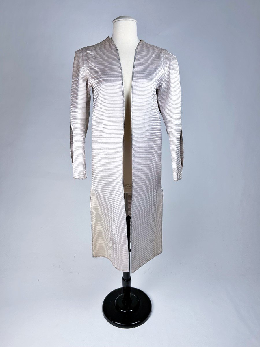 Evening Coat By Jeanne Lanvin Haute Couture - Paris Winter Collection 1943-photo-2