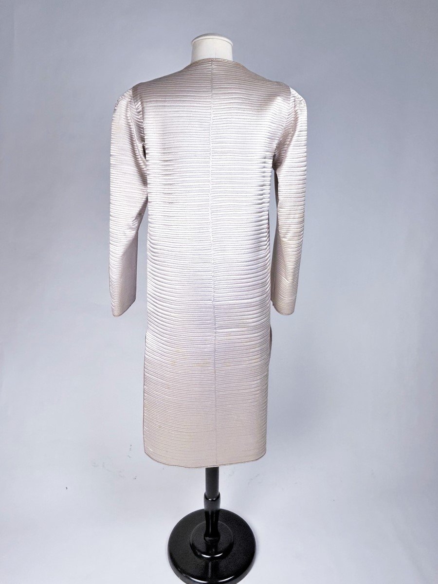 Evening Coat By Jeanne Lanvin Haute Couture - Paris Winter Collection 1943-photo-3