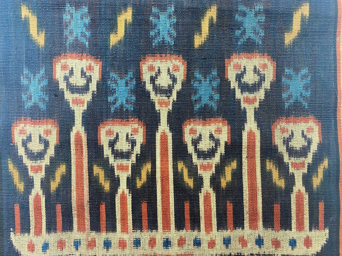 Ikat Ceremonial Shawl - Hinggi Sumba - Indonesia Circa 1920-photo-4