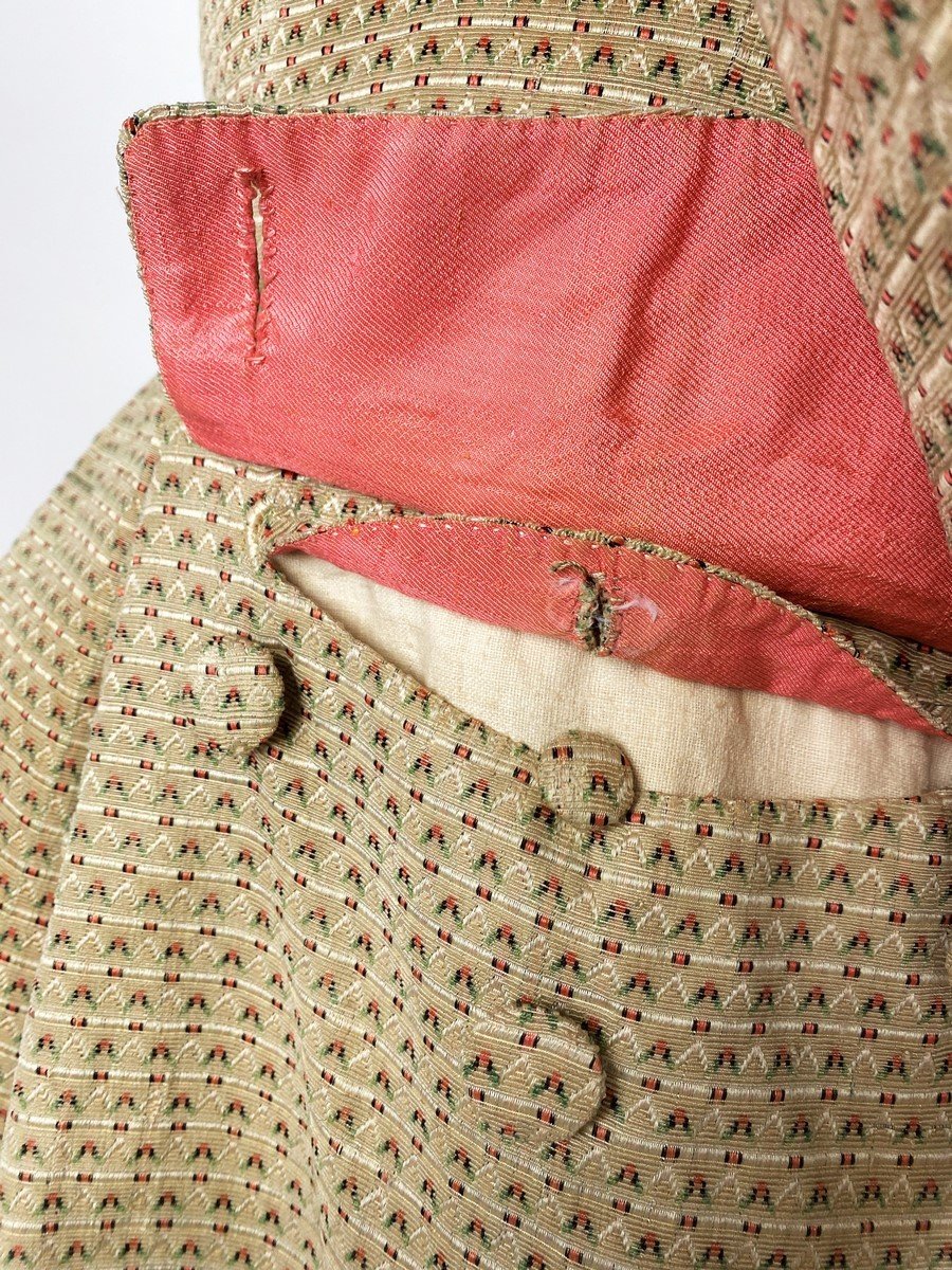 Miniature Gentleman's Velvet Suit And Breeches - France Circa 1770-photo-6