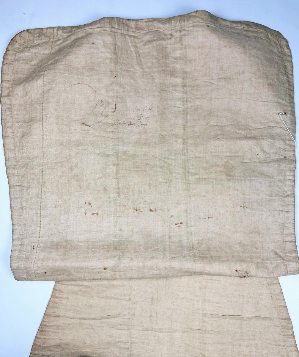 Roman Chasuble In Silver Brocade With Bizarre Decor - Italy Circa 1730-photo-6