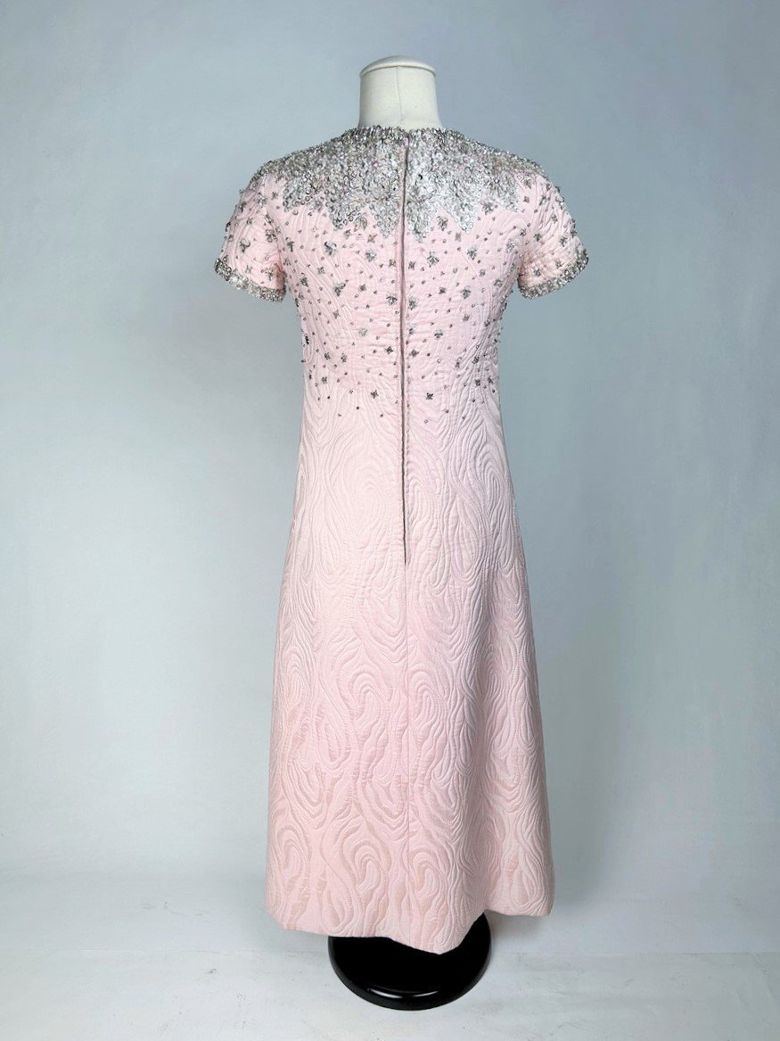 Robe Du Soir D’yves Saint Laurent Haute Couture (attribué à) – Automne Hiver 1967-photo-4
