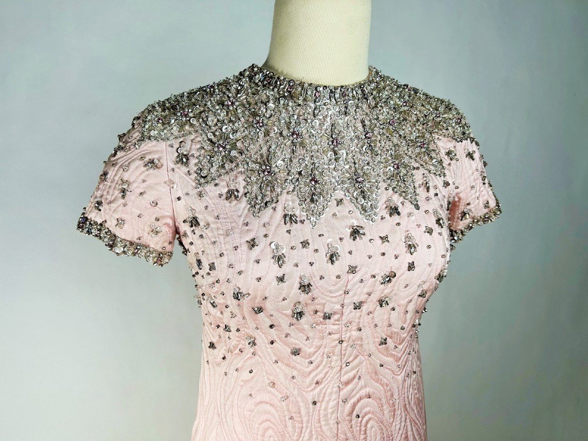 Robe Du Soir D’yves Saint Laurent Haute Couture (attribué à) – Automne Hiver 1967-photo-3