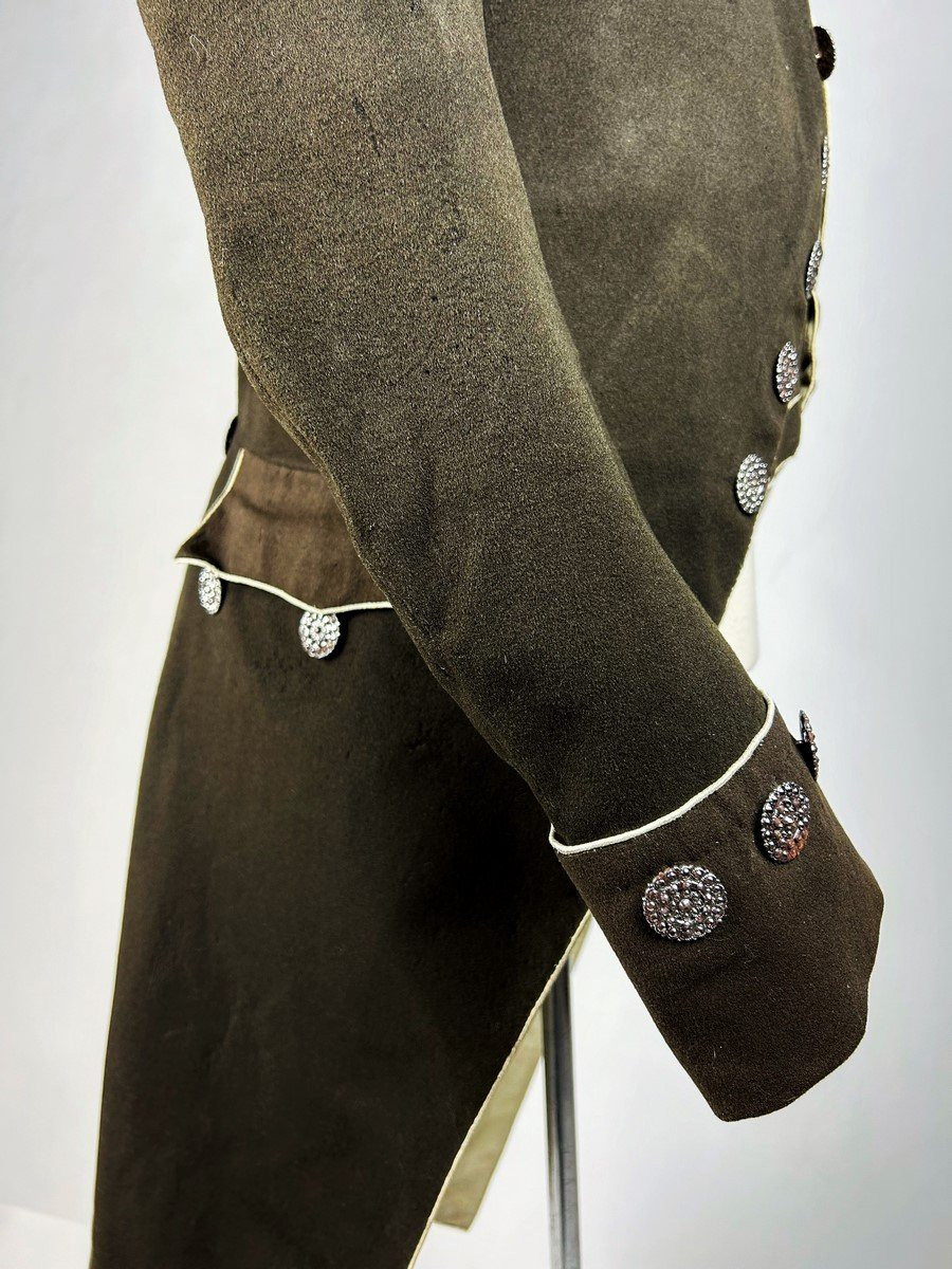 Habit De Ville En Drap De Laine Ramoneur - France Premier Empire Circa 1805-photo-2