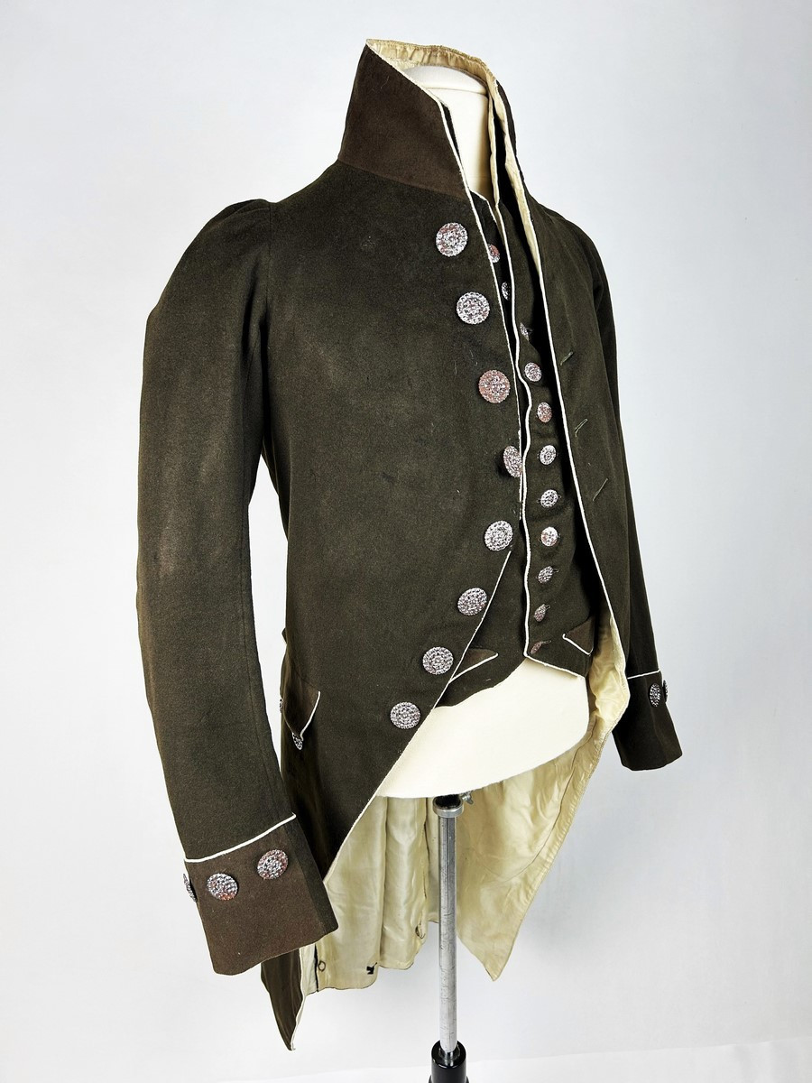 Habit De Ville En Drap De Laine Ramoneur - France Premier Empire Circa 1805