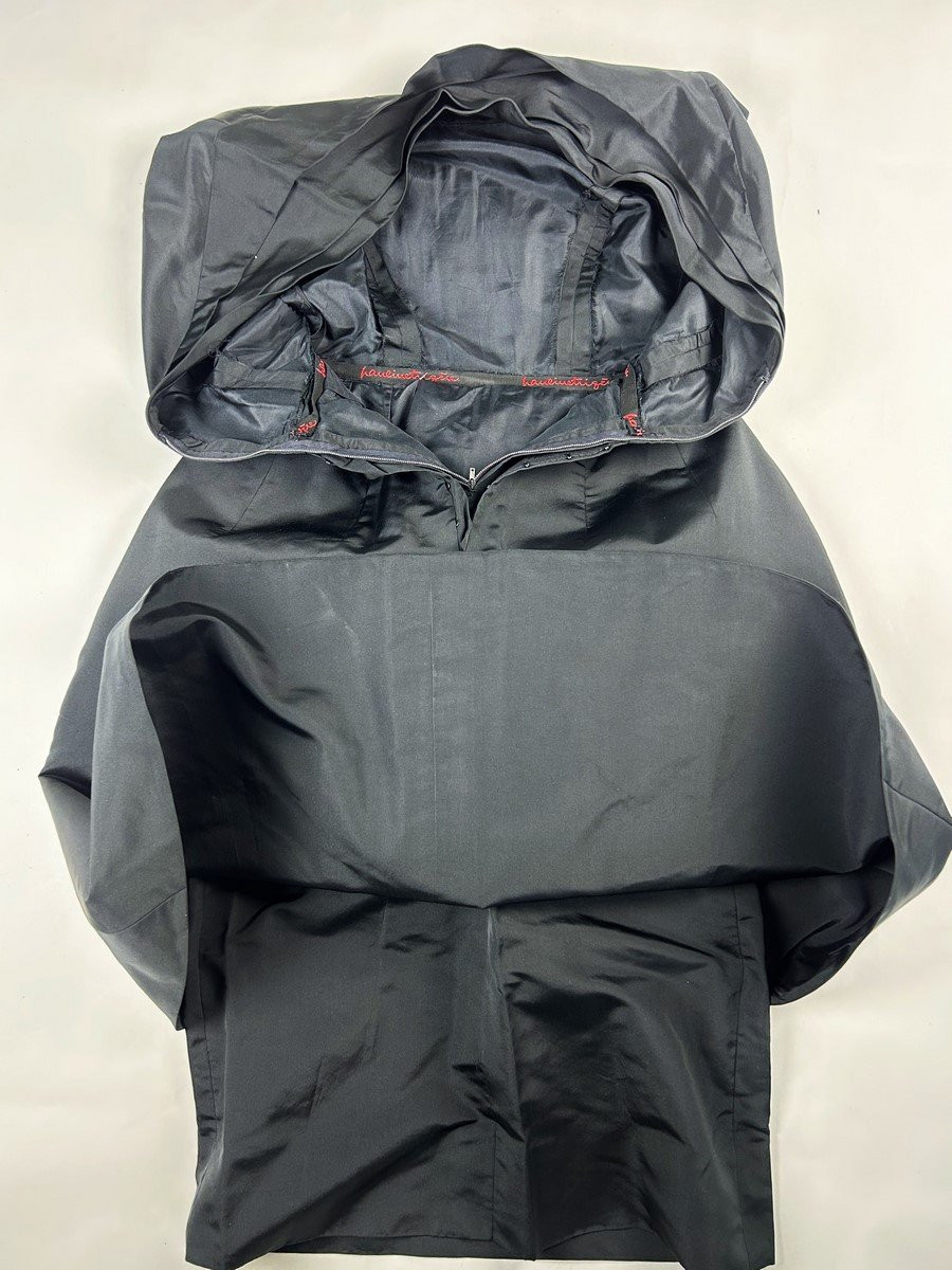 Black Silk Faille Cocktail Dress By Pauline Trigère - Usa Circa 1950-photo-7