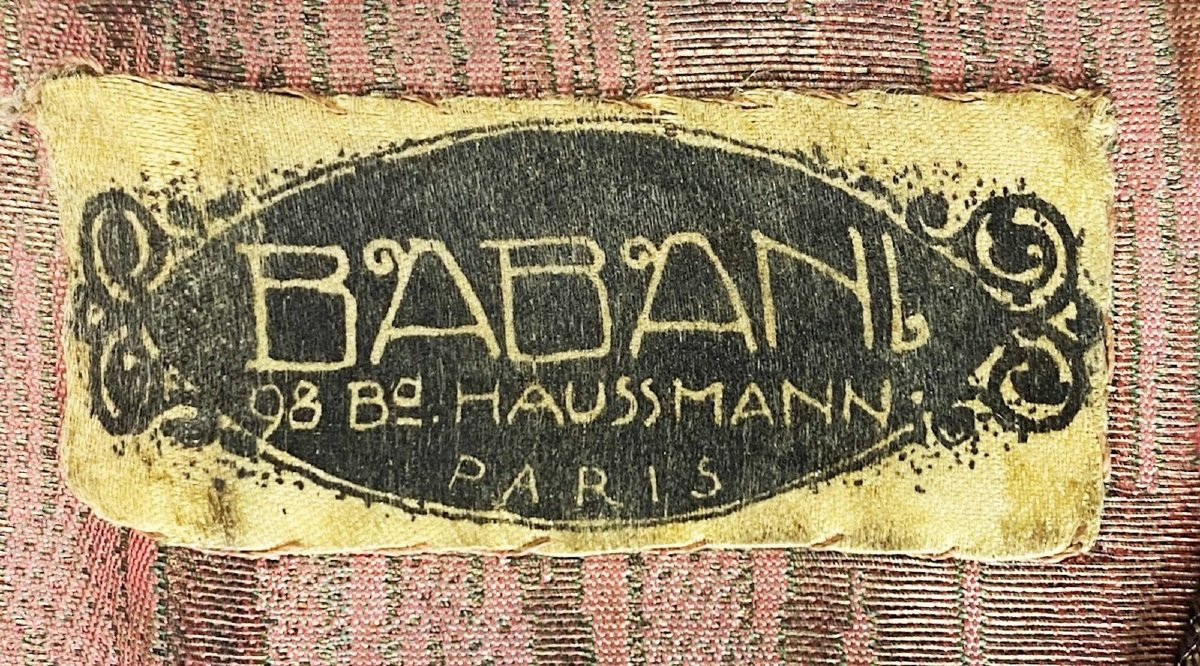 Robe orientaliste ou Djellaba en Lamé de Madame Babani - Paris France Circa 1915-1920-photo-3