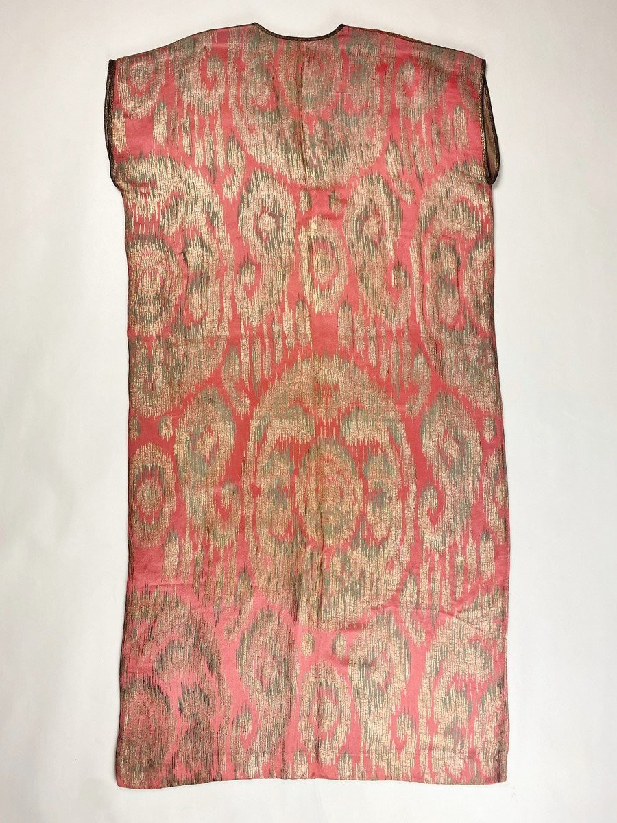 Robe orientaliste ou Djellaba en Lamé de Madame Babani - Paris France Circa 1915-1920-photo-8