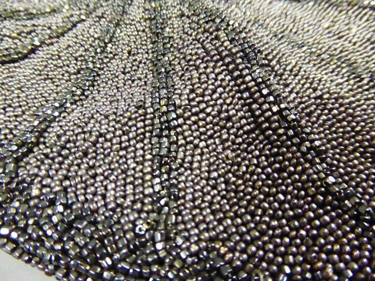 Réticule Art Déco En Taffetas Et Perles De Marcassite Circa 1925-photo-3