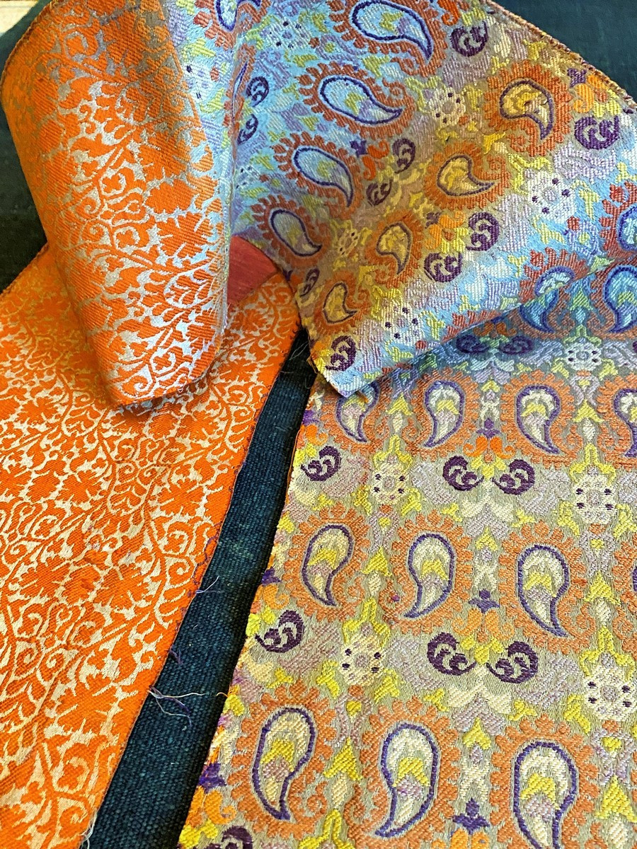 Fez Wedding Belt In Brocatelle - Hizam Morocco Circa 1850