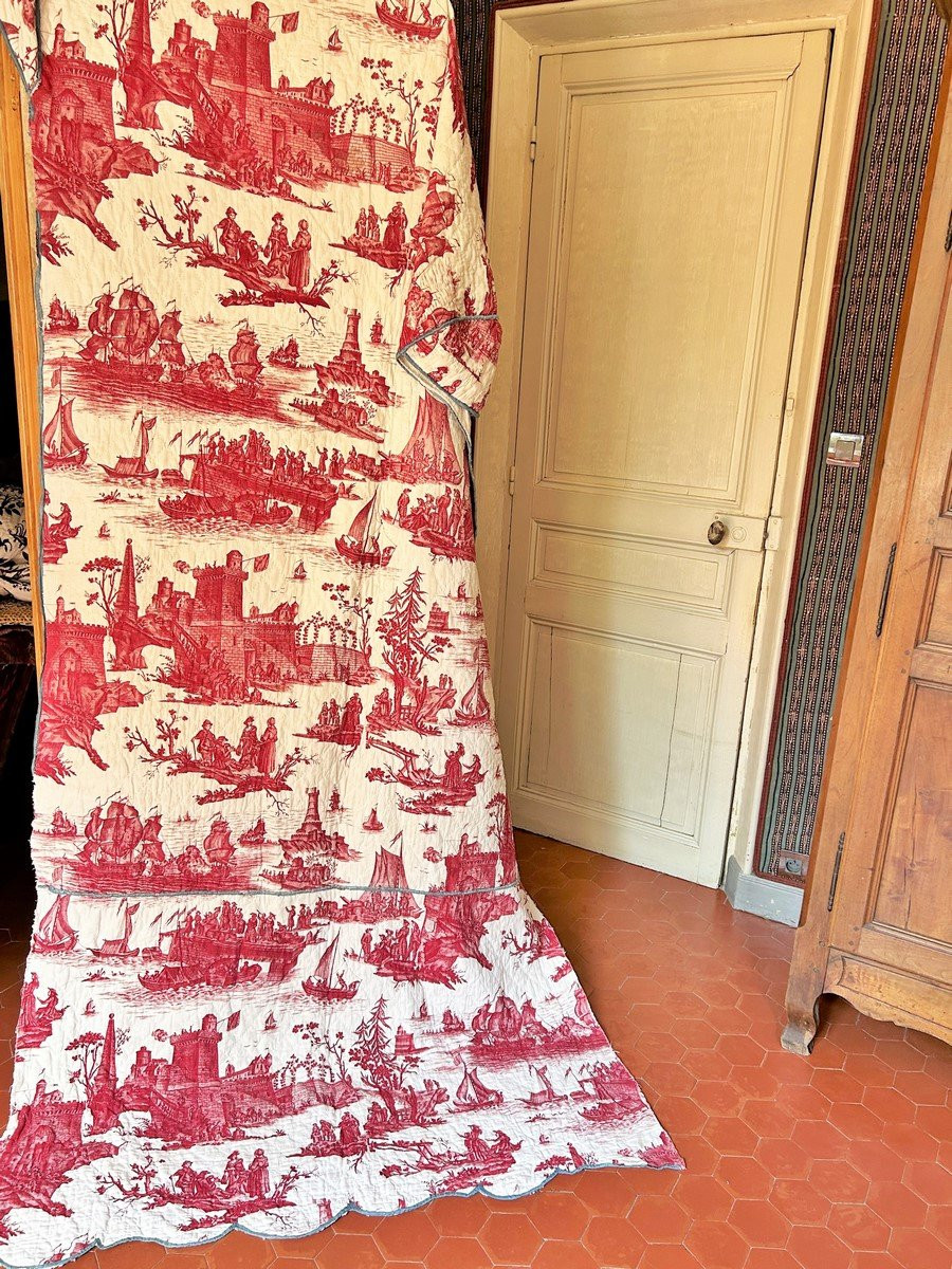 Nantes Canvas From The Petitpierre & Cie Factory Circa 1782-photo-2