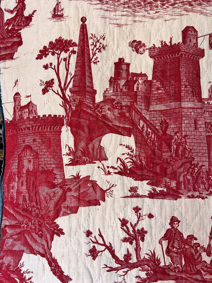 Nantes Canvas From The Petitpierre & Cie Factory Circa 1782-photo-3