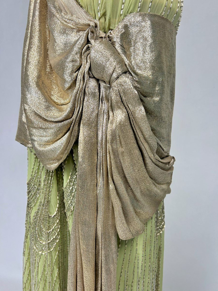Unidentified Haute Couture Ball Gown From The Art Deco Period – Paris, Circa 1925-photo-3