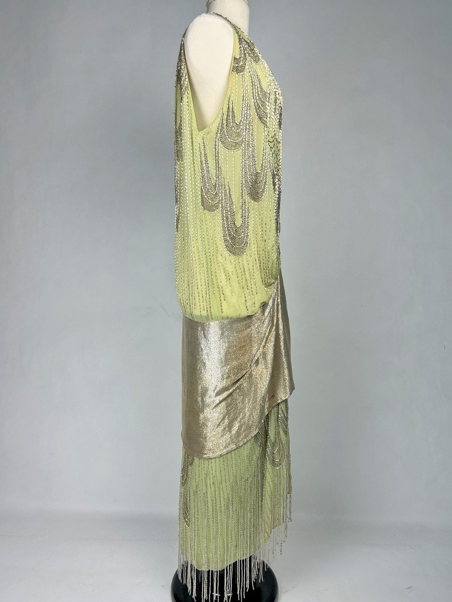 Unidentified Haute Couture Ball Gown From The Art Deco Period – Paris, Circa 1925-photo-5
